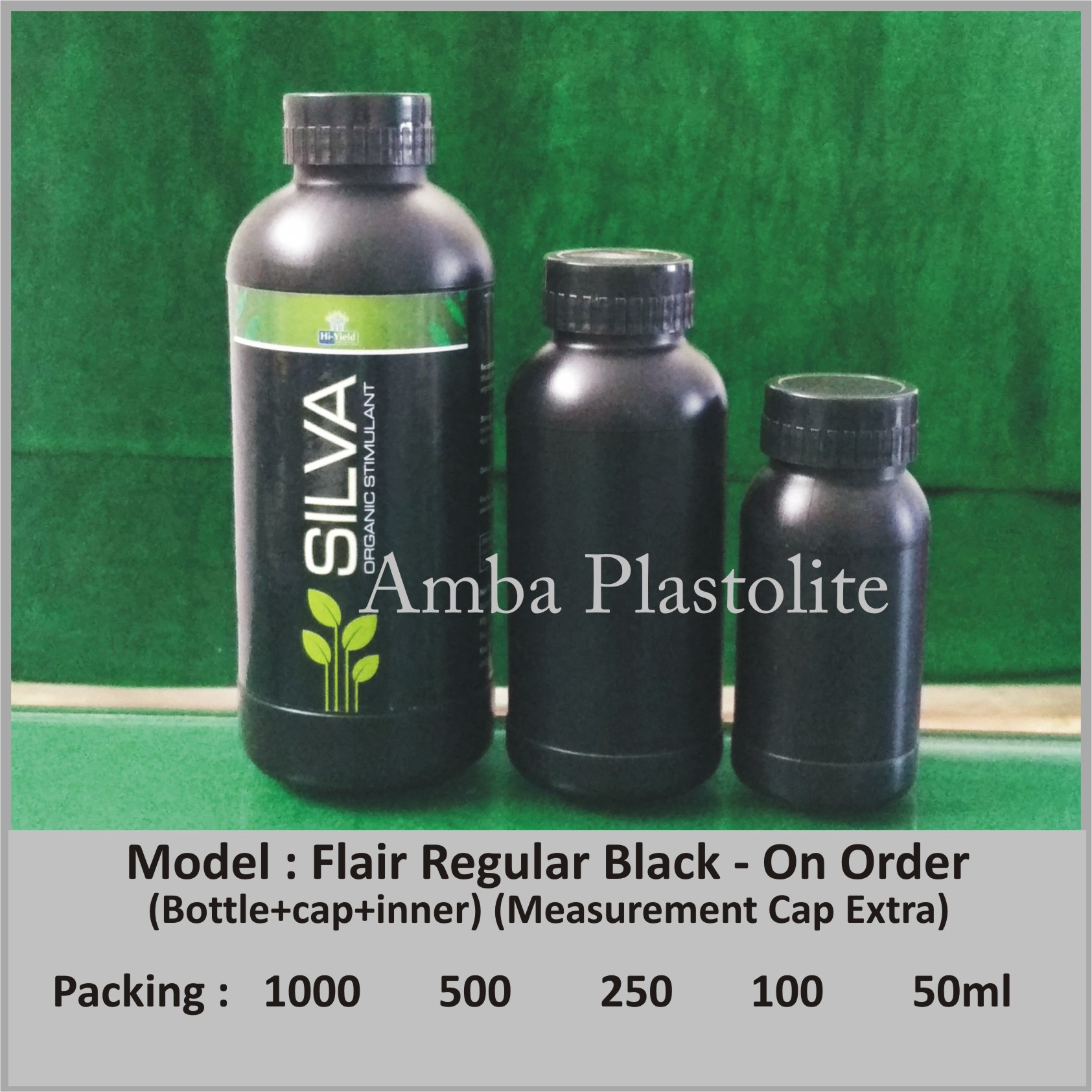 Amba 3 - Flair Regular (Black)